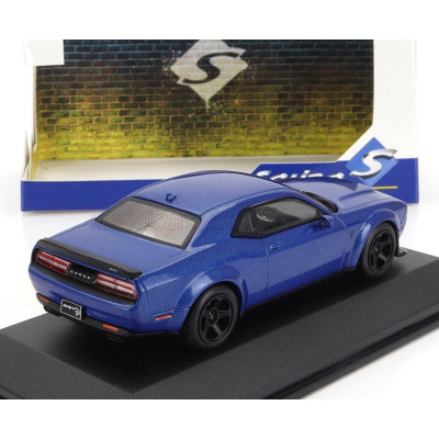 SOLIDO DODGE CHALLENGER SRT COUPE 2018 - BLUE 1/43