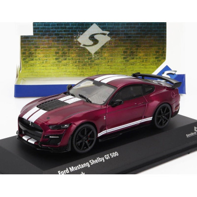 SOLIDO FORD USA MUSTANG SHELBY GT500 COUPE FAST TRACK 2020 - PURPLE 1/43