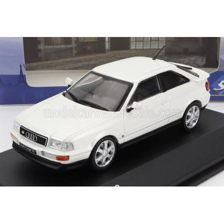SOLIDO AUDI 80 (S2) TURBO COUPE 1994 - WHITE 1/43