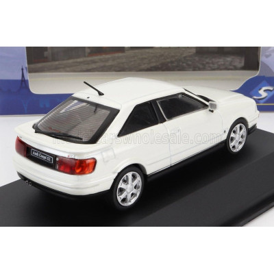 SOLIDO AUDI 80 (S2) TURBO COUPE 1994 - WHITE 1/43