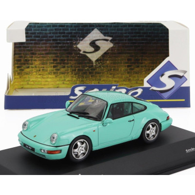 SOLIDO PORSCHE 911 964 RS CLUBSPORT COUPE 1994 - LIGHT GREEN 1/43