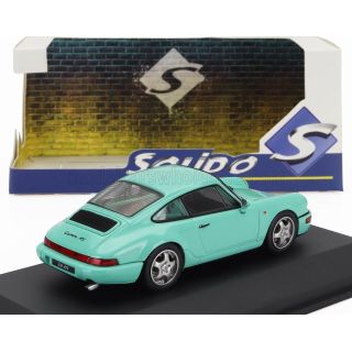 SOLIDO PORSCHE 911 964 RS CLUBSPORT COUPE 1994 - LIGHT GREEN 1/43