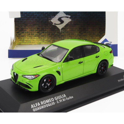SOLIDO ALFA ROMEO GIULIA QUADRIFOGLIO 2.9L BITURBO 2020 - GREEN 1/43