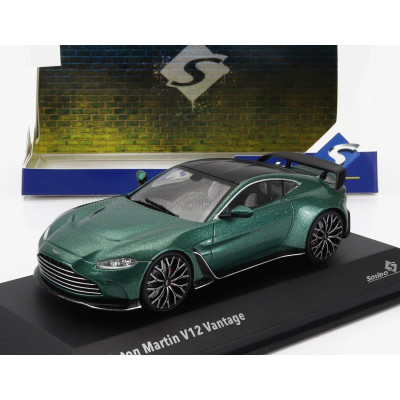 SOLIDO ASTON MARTIN V12 VANTAGE 2023 - GREEN MET 1/43