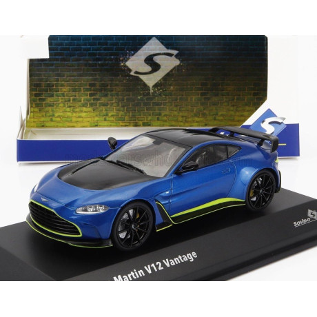 SOLIDO ASTON MARTIN V12 VANTAGE 2023 - BLUE MET 1/43