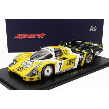 SPARK MODEL PORSCHE 956L TURBO TEAM NEWMAN JOEST RACING N 7 WINNER 24h LE MANS 1984 K.LUDWIG - H.PESCAROLO - S.JOHANSSON - CON V