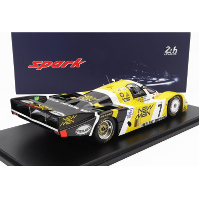 SPARK MODEL PORSCHE 956L TURBO TEAM NEWMAN JOEST RACING N 7 WINNER 24h LE MANS 1984 K.LUDWIG - H.PESCAROLO - S.JOHANSSON - CON V