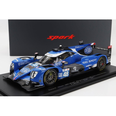 SPARK MODEL ORECA 07 GIBSON GK428 4.2L V8 TEAM IDEC SPORT N 48 WINNER HYPERPOLE LMP2 CLASS 24h LE MANS 2023 P.LOUP CHATIN - L.HO