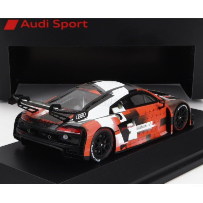 SPARK MODEL AUDI R8 LMS GT3 EVO II PRESENTATION 2022 - WHITE RED BLACK 1/43