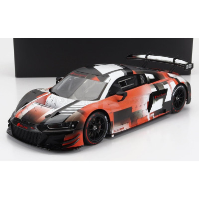 SPARK MODEL AUDI R8 LMS GT3 EVO II PRESENTATION 2022 - WHITE RED BLACK 1/18