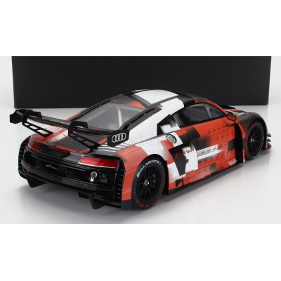 SPARK MODEL AUDI R8 LMS GT3 EVO II PRESENTATION 2022 - WHITE RED BLACK 1/18