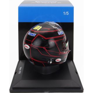 SPARK MODEL BELL HELMET F1  CASCO HELMET RENAULT A523 TEAM BWT ALPINE N 31 SEASON 2023 ESTEBAN OCON - BLACK RED 1/5