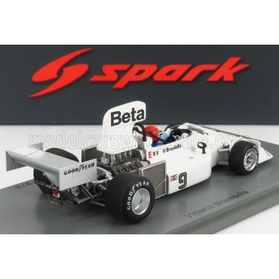 SPARK MODEL MARCH F1  761 N 9 2nd INTERNATIONAL TROPHY 1976 V.BRAMBILLA - WHITE 1/43