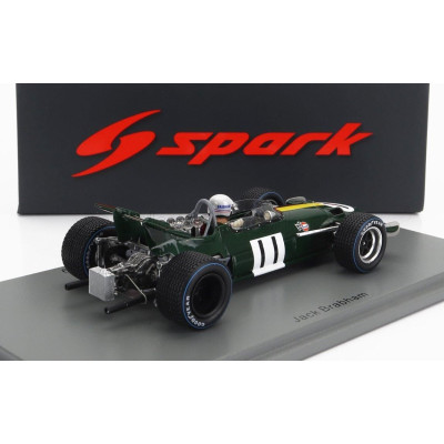 SPARK MODEL BRABHAM F1  BT26A N 11 DUTCH GP 1969 J.BRABHAM - GREEN YELLOW 1/43