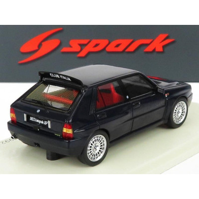 SPARK MODEL LANCIA DELTA HF INTEGRALE EVO2 CLUB ITALIA 1992 - DARK BLUE 1/43