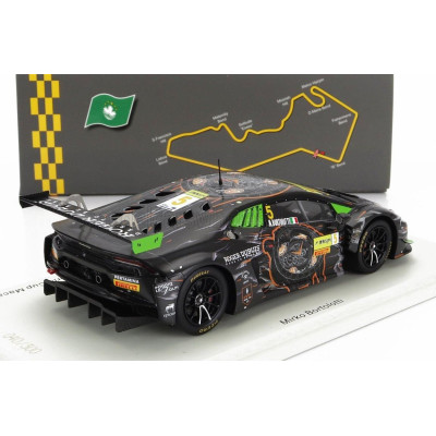 SPARK MODEL LAMBORGHINI HURACAN GT3 TEAM FFF RACING N 5 FIA GT WORLD CUP MACAU 2017 M.BORTOLOTTI - BLACK 1/43