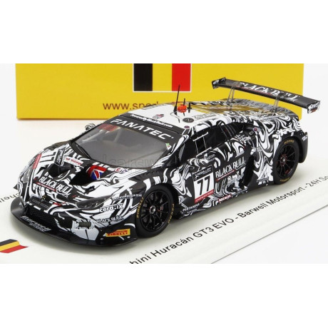 SPARK MODEL LAMBORGHINI HURACAN GT3 EVO TEAM BARWELL MOTORSPORT N 77 24h SPA 2022 A.AL HARTHY - S.DE HAAN - A.MACDOWALL - S.MITC