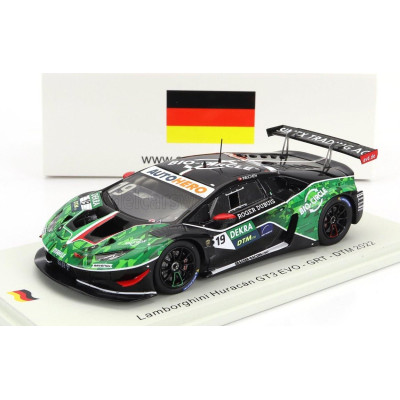 SPARK MODEL LAMBORGHINI HURACAN GT3 EVO N 19 GRT DTM 2022 ROLF INEICHEN - BLACK GREEN 1/43