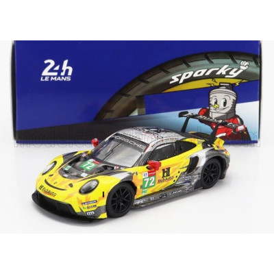 SPARK MODEL PORSCHE 911 991-2 4.2L RSR-19 TEAM HUBAUTO RACING N 72 24h HYPERPOLE GTPRO CLASS LE MANS 2021 M.MARTIN - A.PARENTE -