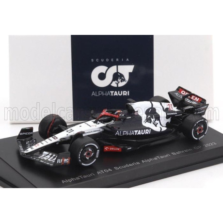 SPARK MODEL ALPHA TAURI F1  AT04 TEAM ALPHA TAURI N 21 SEASON 2023 NYCK DE VRIES - BLUE WHITE 1/64