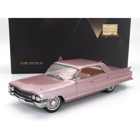 STAMP MODELS CADILLAC SEDAN DE VILLE 1962 - HEATHER PINK MET 1/18