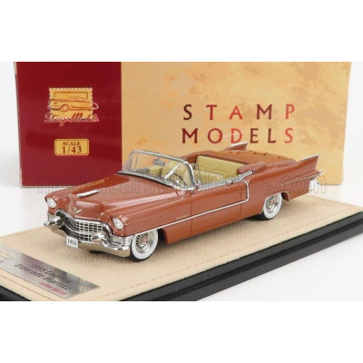 STAMP MODELS CADILLAC ELDORADO BIARRITZ 1955 OPEN TOP - COPPER MET 1/43