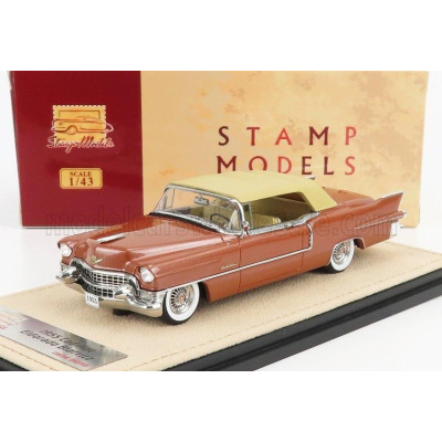 STAMP MODELS CADILLAC ELDORADO BIARRITZ 1955 CLOSED TOP - COPPER MET 1/43