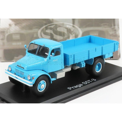 START SCALE MODELS PRAGA S5T-3 TRUCK 2-ASSI 1965 - LIGHT BLUE 1/43