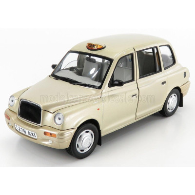 SUN STAR AUSTIN TX1 LONDON TAXI CAB 1998 - CHAMPAGNE MET 1/18
