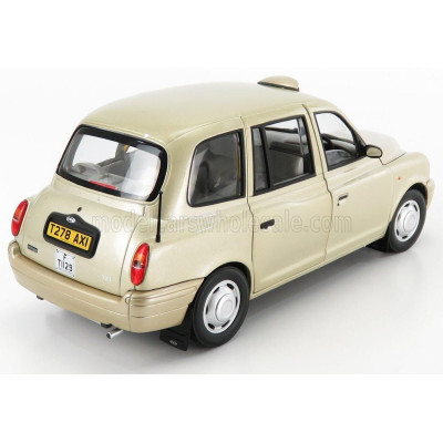 SUN STAR AUSTIN TX1 LONDON TAXI CAB 1998 - CHAMPAGNE MET 1/18