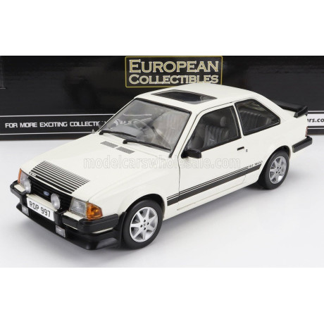 SUN STAR FORD ENGLAND ESCORT RS 1600i 1984 - WHITE 1/18