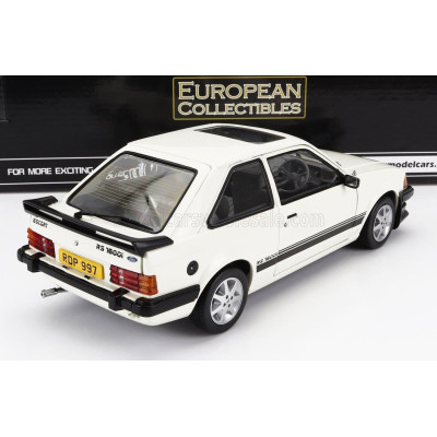 SUN STAR FORD ENGLAND ESCORT RS 1600i 1984 - WHITE 1/18