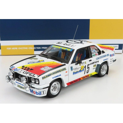 SUN STAR OPEL ASCONA 400 (night version) N 15 WINNER RALLY INTERNAZIONALE DELLA LANA 1982 M.BIASION - RUDY - WHITE 1/18