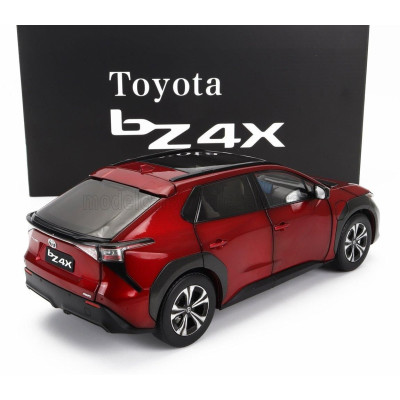 SUN STAR TOYOTA BZ4X 2022 - RED 1/18