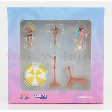 TARMAC ACCESSORIES DIORAMA FIGURES BEACH GILS - VARIOUS 1/64