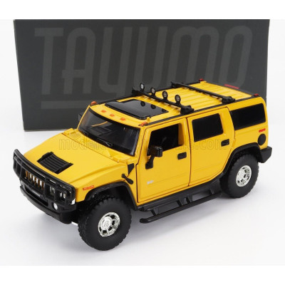 TAYUMO HUMMER H2 2006 - YELLOW BLACK 1/36