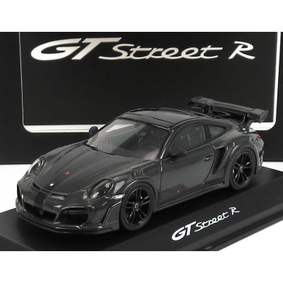 TECHART PORSCHE 911 991-2 GT STREET R COUPE 2017 - DARK GREY CARBON 1/43