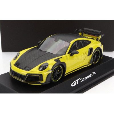 TECHART PORSCHE 911 992 GT R STREET COUPE 2021 - YELLOW BLACK 1/43