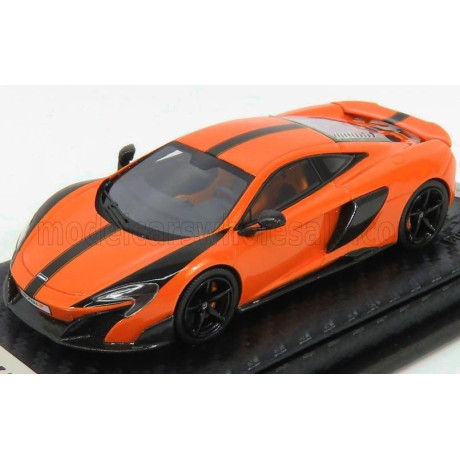 TECNOMODEL McLAREN 675LT 2016 - TAROCCO ORANGE MET 1/43