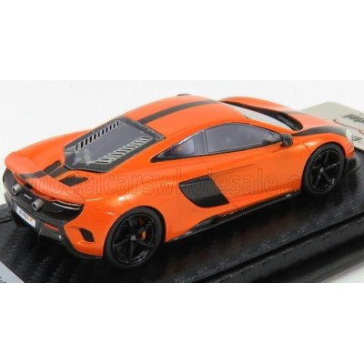 TECNOMODEL McLAREN 675LT 2016 - TAROCCO ORANGE MET 1/43