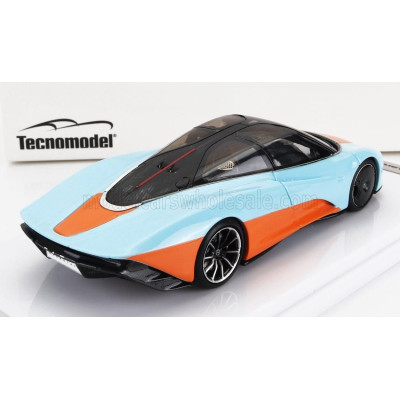 TECNOMODEL McLAREN SPEEDTAIL 2020 - BLUE ORANGE 1/43