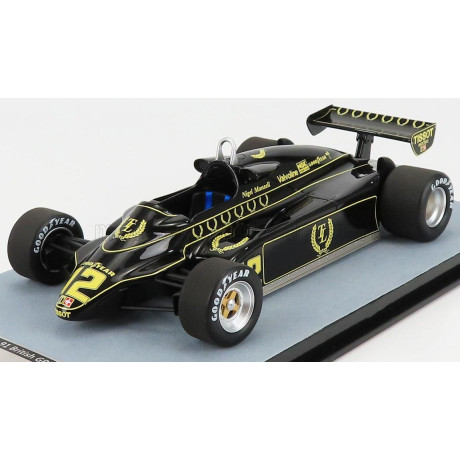 TECNOMODEL LOTUS F1  91 N 12 BRITISH GP 1982 N.MANSELL - BLACK 1/18
