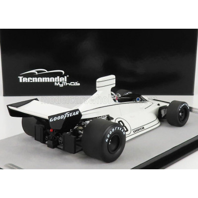 TECNOMODEL BRABHAM F1  BT44 N 8 SWEDEN GP 1974 R.VON OPEL - WHITE 1/18