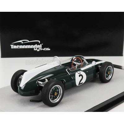 TECNOMODEL COOPER F1  T53 N 2 BRITISH GP 1960 B.McLAREN - GREEN 1/18