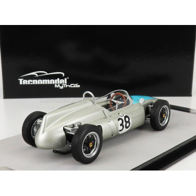 TECNOMODEL COOPER F1  T53 N 38 GERMAN GP 1961 B.COLLOMB - SILVER 1/18