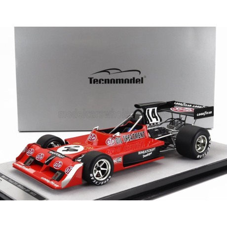 TECNOMODEL MARCH F1  731 FORD N 14 BRITISH GP 1973 ROGER WILLIAMSON - RED BLACK 1/18