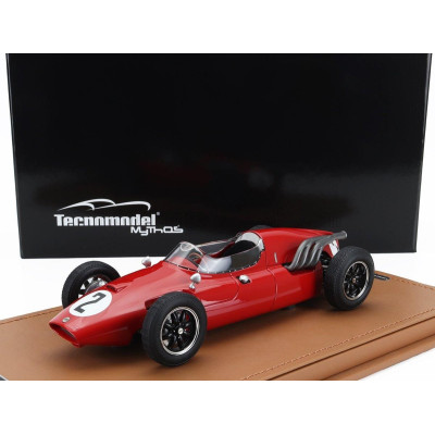TECNOMODEL COOPER F1  T51 N 2 ITALY GP 1960 GIULIO CABIANCA - RED 1/18