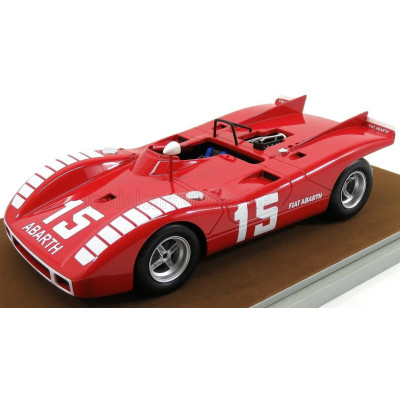 TECNOMODEL ABARTH 2000SP N 15 NURBURGRING 1970 K.AHRENS JR - RED 1/18