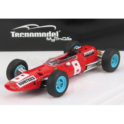 TECNOMODEL FERRARI F1  512 N 8  ITALY GP 1965 JOHN SURTEES - RED 1/43
