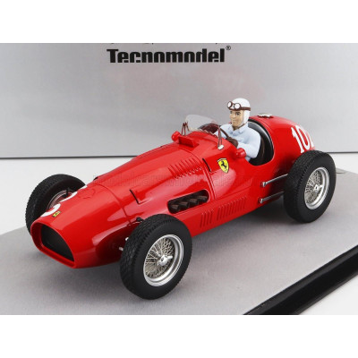 TECNOMODEL FERRARI F1  500 F2 N 102 NURBURGRING GP (with pilot figure) 1952 NINO FARINA - RED 1/18